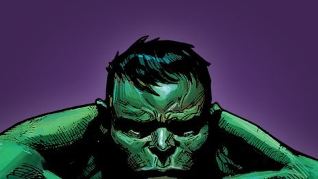 Very angry Hulk (comic version)